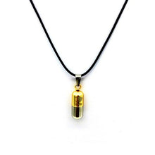 Load image into Gallery viewer, Colored Cylinder Love Cremation Urn Necklace