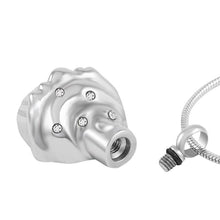 Load image into Gallery viewer, Cupcake Shaped Cremation Urn Necklace