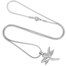 Load image into Gallery viewer, Dragonfly Cremation Urn Necklace