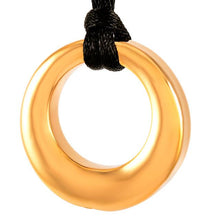 Load image into Gallery viewer, Eternal Circle Cremation Urn Necklace