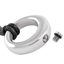 Load image into Gallery viewer, Eternal Circle Cremation Urn Necklace