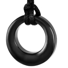 Load image into Gallery viewer, Eternal Circle Cremation Urn Necklace