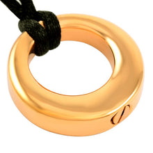 Load image into Gallery viewer, Eternal Circle Cremation Urn Necklace