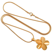 Load image into Gallery viewer, Flower Cremation Urn Necklace