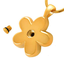 Load image into Gallery viewer, Flower Cremation Urn Necklace