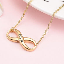 Load image into Gallery viewer, Forever Love Infinity Shaped Cremation Urn Necklace