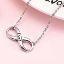 Load image into Gallery viewer, Forever Love Infinity Shaped Cremation Urn Necklace
