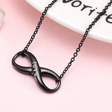 Load image into Gallery viewer, Forever Love Infinity Shaped Cremation Urn Necklace