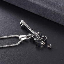 Load image into Gallery viewer, Electric Guitar Cremation Urn Necklace