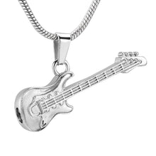 Load image into Gallery viewer, Electric Guitar Cremation Urn Necklace