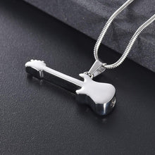 Load image into Gallery viewer, Electric Guitar Cremation Urn Necklace