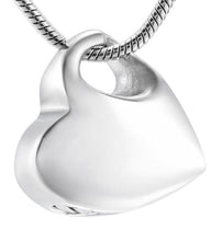 Load image into Gallery viewer, Heart Shaped Cremation Urn Necklace