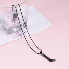 Load image into Gallery viewer, Hockey Stick Cremation Urn Necklace