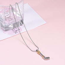 Load image into Gallery viewer, Hockey Stick Cremation Urn Necklace