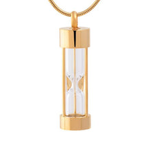 Load image into Gallery viewer, Hourglass Cremation Urn Necklace