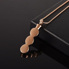 Load image into Gallery viewer, Infinity Gemstone Cremation Urn Necklace With Rhinestones