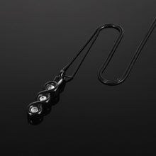 Load image into Gallery viewer, Infinity Gemstone Cremation Urn Necklace With Rhinestones