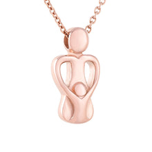 Load image into Gallery viewer, Mom &amp; Child Cremation Urn Necklace