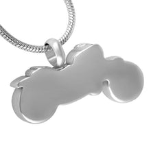 Load image into Gallery viewer, Motorcycle Cremation Urn Necklace