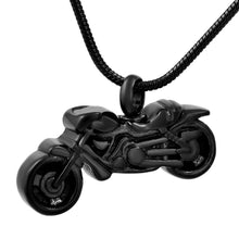 Load image into Gallery viewer, Motorcycle Cremation Urn Necklace