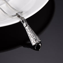 Load image into Gallery viewer, Ornate Lighthouse Cremation Urn Necklace
