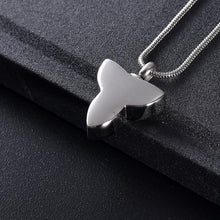 Load image into Gallery viewer, Silver Celtic Knot Cremation Urn Necklace