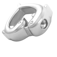 Load image into Gallery viewer, Silver Dolphin Heart Shaped Cremation Urn Necklace with Rhinestones