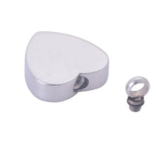 Load image into Gallery viewer, Simple Heart Shaped Cremation Urn Necklace