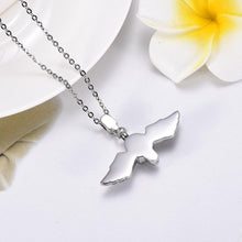 Load image into Gallery viewer, Skull With Wings Cremation Urn Necklace
