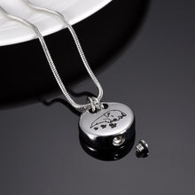 Load image into Gallery viewer, Sleeping Dog Cremation Urn Necklace
