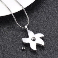 Load image into Gallery viewer, Starfish Shaped Cremation Urn Necklace