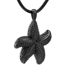 Load image into Gallery viewer, Starfish Shaped Cremation Urn Necklace