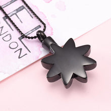 Load image into Gallery viewer, Sun Star With Rhinestone Inlay Cremation Urn Necklace