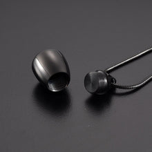 Load image into Gallery viewer, Teardrop Cremation Urn Necklace