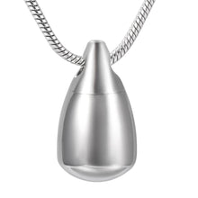Load image into Gallery viewer, Teardrop Cremation Urn Necklace