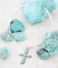 Load image into Gallery viewer, Cross Pendant and Sterling Silver Necklace