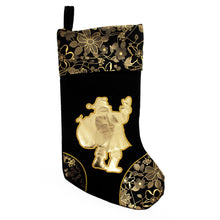 Load image into Gallery viewer, Set of 3 Felt Santa, Reindeer Christmas Stockings 16 Inches