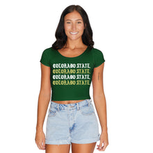 Load image into Gallery viewer, Colorado State Gothic Babydoll Tee