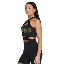 Load image into Gallery viewer, Colorado State Black Multi Way Bandeau Top