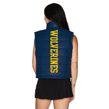 Load image into Gallery viewer, University of Michigan Puffer Vest
