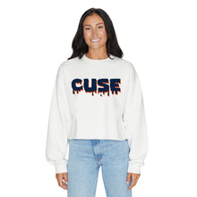 Load image into Gallery viewer, Syracuse Drip Cropped Crewneck