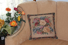 Load image into Gallery viewer, Tache 18 x 18 Inch Colorful Country Rustic Floral Morning Awakening Tapestry Throw Pillow Cover (3089B)
