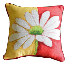 Load image into Gallery viewer, Tache Floral Loves Me Not Daisy Tapestry Throw Pillow Cover (9046)