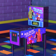 Load image into Gallery viewer, Builders of the Galaxy - B3 Customs Pinball Arcade Machine Building Set made using LEGO parts