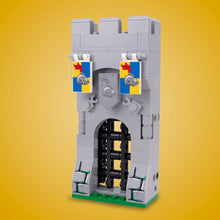 Load image into Gallery viewer, Castle Gate - Custom Castle Modular Building Set made using LEGO parts