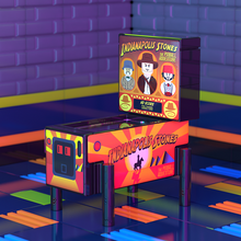 Load image into Gallery viewer, Indiana Stones - B3 Customs Pinball Arcade Machine Building Set made using LEGO parts