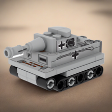 Load image into Gallery viewer, Custom Mini Panzer Tank made using LEGO parts - B3 Customs