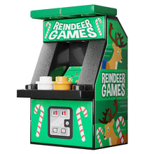 Load image into Gallery viewer, Reindeer Games Arcade Machine Toy Building Kit made using LEGO parts - B3 Customs
