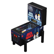 Load image into Gallery viewer, Brick Wars - B3 Customs Pinball Arcade Machine Building Set made using LEGO parts