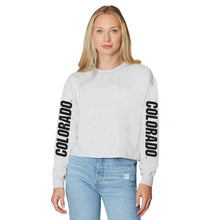Load image into Gallery viewer, Colorado Boulder Varsity Crewneck